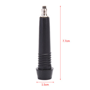 Couvre-pointes de bâtons de trekking Hz, forme de fer à cheval, PVC, universels, accessoires pour bâtons de marche en plein air, 4 pièces - Product Image 3