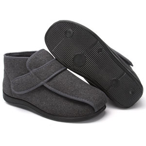 Chaussures orthopédiques en coton, grande taille, pieds larges <span class=keywords><strong>pour</strong></span> diabétique, pantoufles médicales réglables - Product Image 4
