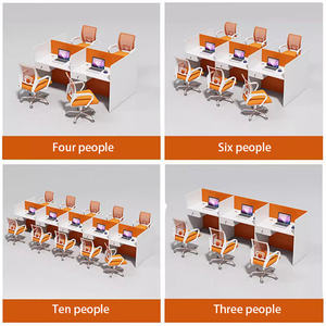 <span class=keywords><strong>Table</strong></span> de bureau modulaire pour 4, 6, 8 ou 10 personnes, mobilier de bureau moderne, poste de travail, bureau moderne <span class=keywords><strong>pas</strong></span> <span class=keywords><strong>cher</strong></span> - Product Image 5