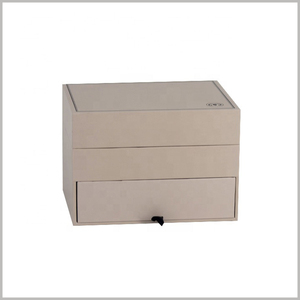 Custom Set Cardboard Recyclable Makeup Lipstick Magnetic Bottle Drawer <b>Gift</b> <b>Box</b> with Foam Cosmetic Package and Embossing - Product Image 4