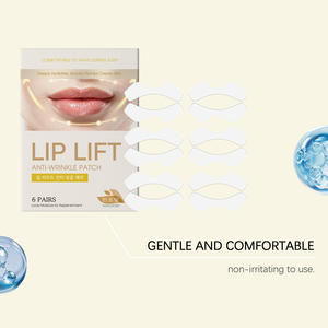Masque en gel pour les lèvres, 6 pièces, étiquette privée OEM, collagène, hydratant, lissant, kit de voyage - Product Image 2
