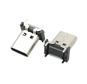 高品质批发USB C型母立式SMT连接器H = 13.0毫米专业制造商