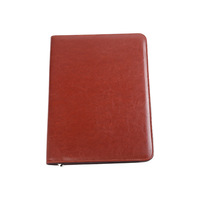 Carpeta de Archivos de Cuero PU Personalizada con Logotipo, Tamaño A4, para Oficina y Negocios, Organizador de Documentos con Anillas, Portafolio con Portapapeles