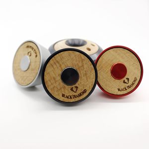 Black Diamond Wooden <b>Car</b> Air Freshener Vent <b>Clips</b> Aluminum Alloy 20mm Diameter Precision CNC Machined For Air Vents - Product Image 2