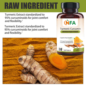 Cápsulas Blandas de Cúrcuma y Curcumina de Marca Privada con Extracto de Cúrcuma, Suplemento que Favorece el Bienestar General y la Salud Inmunológica - Product Image 5