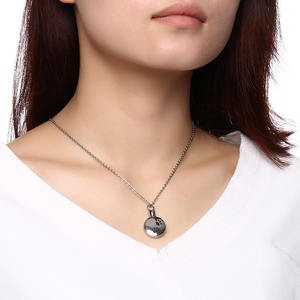 Collier circulaire en acier inoxydable avec pendentif pour animaux de compagnie, <span class=keywords><strong>avatar</strong></span> <span class=keywords><strong>photo</strong></span> personnalisé pour femmes et hommes - Product Image 5