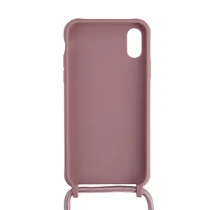 Bandoulière Collier Sangle Lanière <span class=keywords><strong>Cordon</strong></span> Liquide Silicone Téléphone étui pour <span class=keywords><strong>iphone</strong></span> 15 14 <span class=keywords><strong>Plus</strong></span> 13 Pro 12 11 Pro X Xr Xs Max 8 <span class=keywords><strong>Plus</strong></span> - Product Image 3