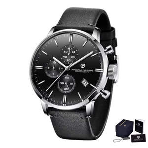 Reloj Cronógrafo para Hombre Pagani Design PD-2720K, Movimiento Japonés VK67, Resistente al Agua, Multifuncional, Deportivo y Ejecutivo, Reloj de Cuarzo - Product Image 3