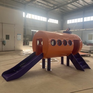 Casa de Juegos <span class=keywords><strong>Infantil</strong></span> Personalizada para Exteriores, Resistente a la Oxidación, Fácil de Limpiar, Toboganes para Niños - Product Image 5