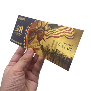 Competitive Price OEM USA 911 Attack Souvenir Ticket 1000000 Banknote for Collection - Product Image 2