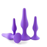 Plug anal en silicone souple, étanche et écologique, design bourgeon fleuri, jouet de plaisir pour massage de la prostate, pour hommes et femmes