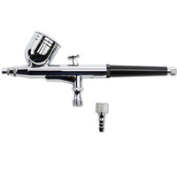 Aérographe à main Mini pistolet à air pulvérisateur portable à action unique pour le maquillage, l'art des ongles, la peinture, le tatouage et la manucure.
