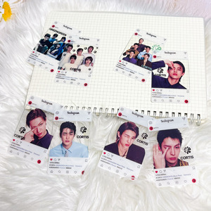 Tarjetas Transparentes de Alta Definición del <span class=keywords><strong>Nuevo</strong></span> Álbum del Tour Mundial de Ídolos de K-pop 2026, 8 Piezas/Juego, Mercancía Kpop, Fototarjetas, Tarjetas de PVC - Product Image 5
