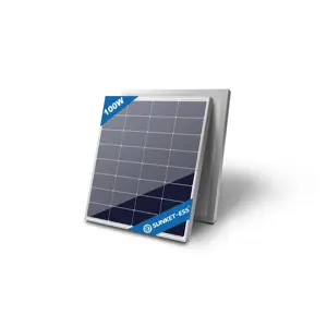 Sunket高品质定制玻璃太阳能电池板迷你30W 40W 50W 60W 80W 100W 150W单声道小尺寸太阳能电池板5V 6V 9V