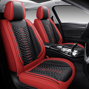 Vente Flash Exclusive Transfrontalière : Housse de Siège Auto OLIVER Universelle Quatre Saisons, Coussin Complet Cinq Places Entièrement en Cuir - Product Image 3