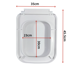 Asientos de Inodoro Personalizados de Fábrica, Varios Colores, Forma Cuadrada, Cierre Suave, Fácil de Instalar, Precio Bajo - Product Image 4