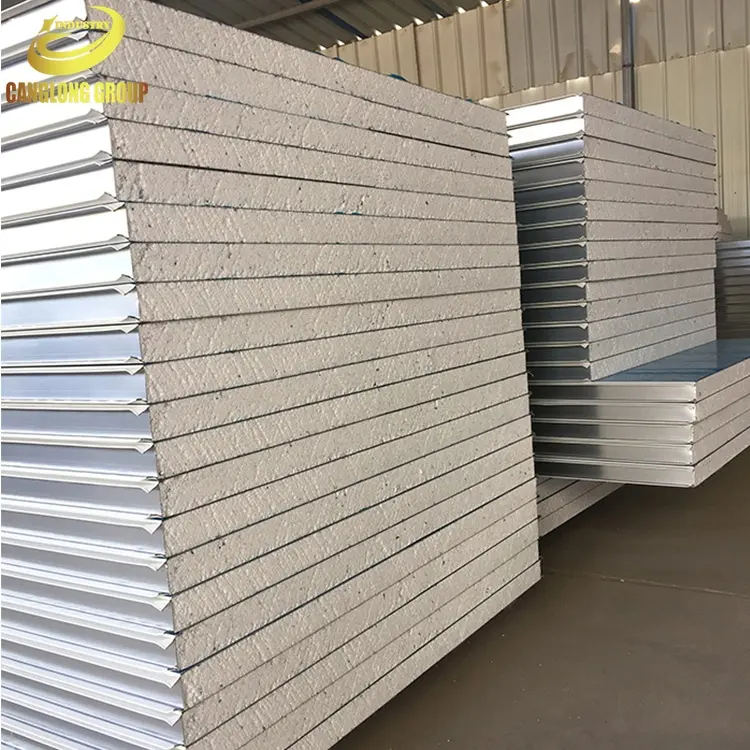 Honeycomb Core Styrofoam Sandwich Panel 10Mm Nhôm EPS Cách Nhiệt Của Tường Ngoài, Mái Nhà Và Rèm Tường Cách Nhiệt Kim Loại CE