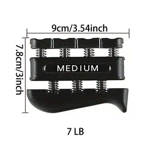Silicona 3LB/7LB/11LB/14LB Entrenador de dedos bidireccional Fortalecedor para ejercicio de rehabilitación y práctica de sección de agarre - Product Image 2