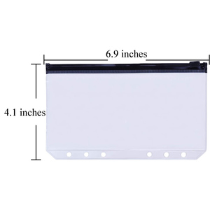 Carpeta de 6 anillos para cuadernos, carpeta Multicolor de hojas sueltas, a prueba de agua, tamaño A6 - Product Image 2