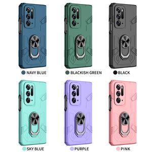 Support de voiture <span class=keywords><strong>2</strong></span>-en-1 avec anneau de maintien pour téléphone <span class=keywords><strong>OPPO</strong></span> <span class=keywords><strong>Find</strong></span> <span class=keywords><strong>N</strong></span> Fold – Coque antichoc en TPU et PC avec béquille intégrée - Product Image 3