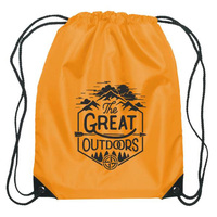 Sac de sport à cordon personnalisé en polyester imperméable de haute qualité avec impression par sublimation, logo personnalisé, sac de sport à cordon de marque personnalisée