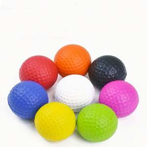 Pelotas de Golf de Espuma PU Suave al por Mayor para Entrenamiento y Práctica, Pelotas Antiestrés Promocionales Deportivas de Espuma - Product Image 2