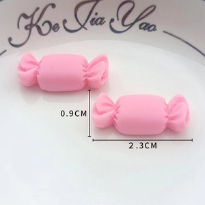 อุปกรณ์ตกแต่งเรซิ่นสีแดงสดแบบจำลองขนมหวาน สำหรับงาน DIY เครื่องประดับ เคสมือถือ กิ๊บติดผม และยางรัดผม - Product Image 4