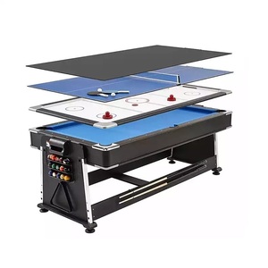 Meja permainan putar hiburan 4in1 meja bola multifungsi - Product Image 1