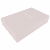 Boîte cadeau rigide de petite taille pour femmes, personnalisée, haut de gamme, électronique, avec des matériaux recyclés, toute neuve