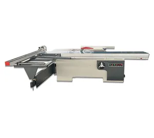 2800mm MJ6128 Carpintería automática 45 90 grados Sierra doble Sierra de mesa deslizante para la venta