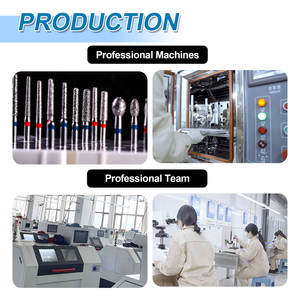 หัวเจาะฟันความเร็วสูง FG เพชร burs สำหรับขัดฟันปรับขนาดได้ TR-19คลินิก - Product Image 3