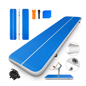Pavimento gonfiabile dell'aria della pista di aria delle attrezzature di ginnastica del materasso di aria della pista di caduta dell'aria della palestra su ordinazione della fabbrica - Product Image 2
