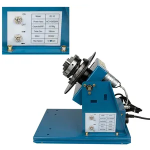 Rotary Table Turn Table 10kg Welding Positioner WIth Chuck C-65 Mini Positioner welding rotator