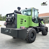 Professioneller technischer Support für Diesel-Lader LAWNIO mit optionaler klimatisierter Kabine – Robuster Diesel-Radlader für die Straßeninstandhaltung