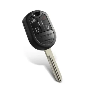 Porte-clés de voiture pour <span class=keywords><strong>Ford</strong></span> Edge Explorer <span class=keywords><strong>Ranger</strong></span> Expedition Mustang Escape Taurus Mazda Tribute-Clés de véhicule à 3/4/5 boutons - Product Image 3
