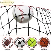 Cage de frappe de baseball et de cricket pliante portable de grande taille personnalisée pour les sports de plein air