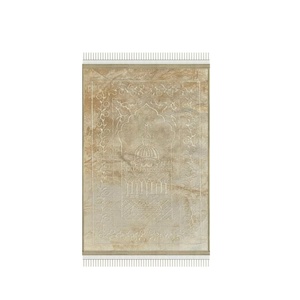 Alfombra islámica de coral, tapete musulmán, alfombra de oración de terciopelo de alta calidad de China - Product Image 1