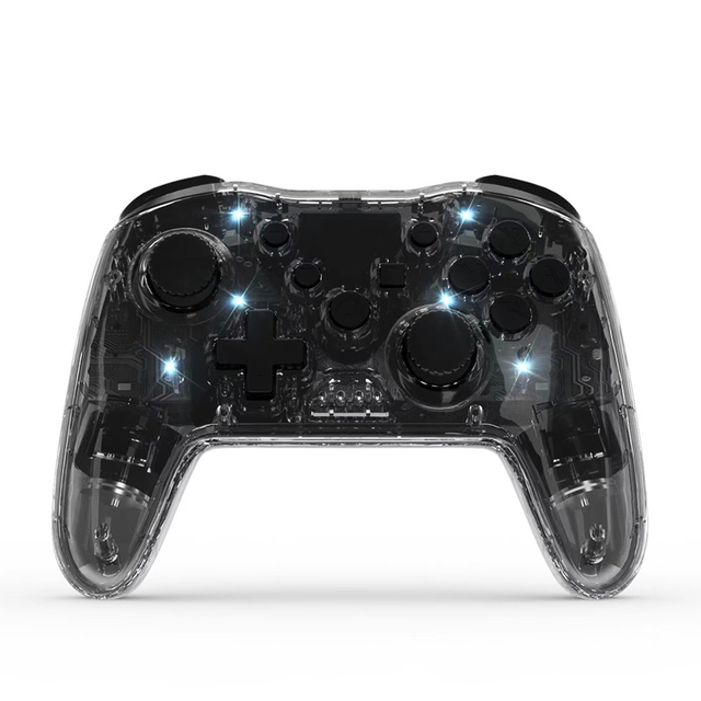 GAMINJA Wholesale Wireless BT 2.4GHz Joystick Game Controller Double Vibration Six-axis Gamepad for Nintendo-Switch