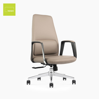 Mobilier de réunion en cuir confortable et luxueux pour la direction Chaise de bureau pour ordinateur