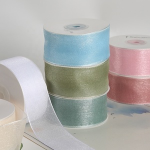 Ruban gros-grain personnalisé et coloré pour la décoration de boîtes à gâteaux d'<span class=keywords><strong>anniversaire</strong></span>, ruban de cerclage pour emballage - Product Image 4