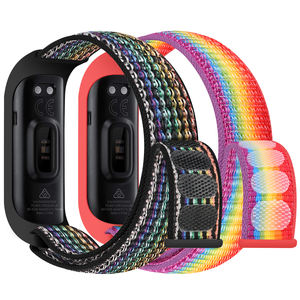 Vente directe d'usine, bracelet de montre en nylon réglable avec velcro pour <span class=keywords><strong>Samsung</strong></span> <span class=keywords><strong>Galaxy</strong></span> <span class=keywords><strong>Fit</strong></span> 2, bracelet pour femmes et hommes - Product Image 1