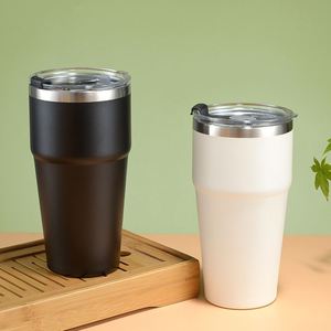 Nuevo Termo Apilable de Acero Inoxidable 304 de 20 oz con Aislamiento al Vacío para Café, Cerveza y Bebidas - Regalo Portátil para el Hogar - Product Image 5