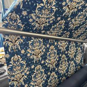 Fournisseur de tissus pour draps à approvisionnement stable, rouleau de tissu microfibre <span class=keywords><strong>100</strong></span> % <span class=keywords><strong>polyester</strong></span> imprimé par dispersion Sarong Batik, vente en gros - Product Image 2