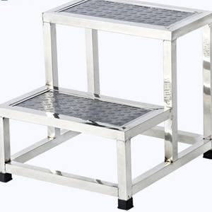 Peldaños de Escalera de Acero Inoxidable Reforzado, Plataformas de Trabajo para Taller Industrial, Uso Doméstico y Almacén, con Escalones Cómodos - Product Image 2