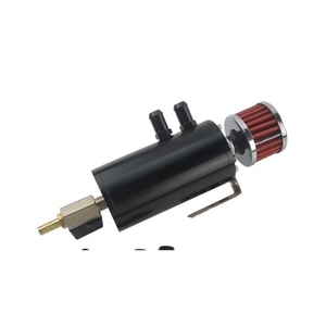 Séparateur de bidon d'huile universel 150ml 3 ports compact à chicanes 2 entrées 1 sortie avec ou sans filtre à reniflard - Product Image 5