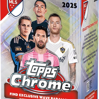 Topps Chrome MLS 2025 - Scellé en usine - Boîte de valeur