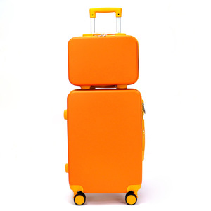 12/20 inch xe đẩy vali đặt Voyage Túi du lịch hành lý xe đẩy Spinner hành lý với mỹ phẩm trường hợp - Product Image 3