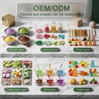 Pabrik OEM GMP Label Pribadi Kustom Suplemen Antioksidan Hijau Daun Moringa Mendukung Energi Kapsul Bubuk Moringa Dewasa