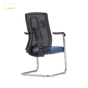 Chaise de conférence à accoudoirs fixes à prix réduit, chaise de réunion, chaise d'attente pour <span class=keywords><strong>personnel</strong></span>, chaise de visiteur moderne, chaise de formation de bureau avec support lombaire - Product Image 4