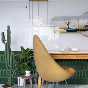 Azulejos de pared pintados a mano de cerámica personalizados, azulejos de pared de mosaico decorativos, máquina de fabricación de ladrillos hechos a mano - Product Image 4